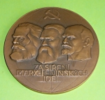 Za šíření Marx-Leninských ideí - CZV KSČ Důl 1.máj Karviná