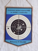 Zobrazit detail zboží: Celostátní přebor rezortu HSE ve střelbě z malorážky Bohumín 1989 (RETRO Sportovní)