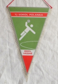 Zobrazit detail zboží: TJ SOKOL Polanka oddíl házené / Hutní Montáže největší montážní organizace v ČSSR (RETRO Sportovní)