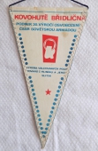 ČS. Červený Kříž Okresní soutěž zdravotních družin Vrbno pod Pradědem 9.9.1976 / Kovohutě Břidličná podnik 30. výročí osvobození ČSSR Sovětskou Armádou