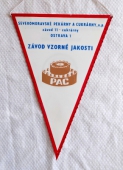 Zobrazit detail zboží: Závod Vzorné Jakosti  Severomoravské Pekárny a Cukrárny n.p. závod 11 - cukrárny Ostrava 1 /  Severomoravské Pekárny a Cukrárny n.p. Ostrava-Martinov (RETRO Podnikové)