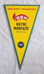 Zobrazit detail zboží: Základní Organizace ROH Hutní montáže Ostrava (RETRO Politické)