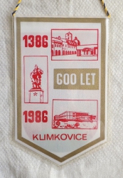 Zobrazit detail zboží: 600 let Klimkovice 1386 - 1986 (RETRO Ostatní)