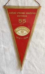 Zobrazit detail zboží: 55 let Oděvní Výrobní Družstvo Ostrava Míroděv-Ostrava 1919- 1974 (RETRO Podnikové)