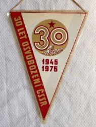 Zobrazit detail zboží: 30 let Osvobození ČSSR  1945 - 1975 / 25 let trvání podniku BYTOSTAV 1951-1976 (RETRO Politické)