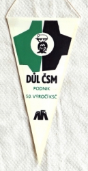 Zobrazit detail zboží: Důl ČSM podnik 50. výročí KSČ , export kvalitního uhlí (RETRO Hornické)