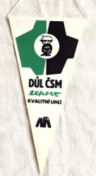 Důl ČSM podnik 50. výročí KSČ , export kvalitního uhlí