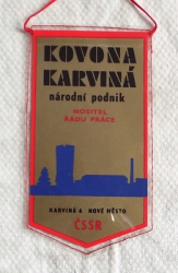 Zobrazit detail zboží: KOVONA Karviná národní podnik Karviná 6 Nové Město ČSSR (RETRO Podnikové)