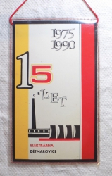 Zobrazit detail zboží: 15 let Elektrárna Dětmarovice 1975 - 1990 /  České Energetické Závody státní podnik Dětmarovice EDĚ 4 x 200 MW (RETRO Podnikové)