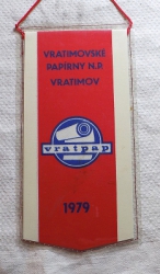 Zobrazit detail zboží: VRATPAP Vratimovské Papírny n.p. Vratimov 1979 / 40 let. TJ Vratimov odd. volejbalu 1980 (RETRO Podnikové)