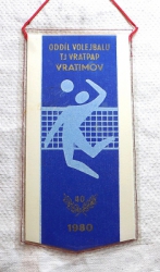 VRATPAP Vratimovské Papírny n.p. Vratimov 1979 / 40 let. TJ Vratimov odd. volejbalu 1980