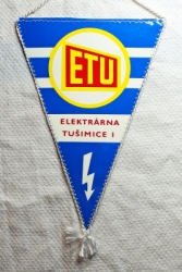 Zobrazit detail zboží: Elektrárna Tušimice I, ETU / ESSM Elektrárny Socialistického Svazu Mládeže k.p. Tušimice (RETRO Politické)
