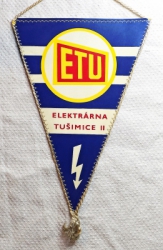 Zobrazit detail zboží: Elektrárna Tušimice II, ETU / ESSM Elektrárny Socialistického Svazu Mládeže k.p. Tušimice (RETRO Politické)