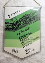 Střední Odborné Učiliště Elektrotechnické Rožnov pod Radhoštěm SOUE / Turistický Sraz 1983,Učňovské Mládeže FMEP Velké Karlovice