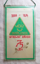 Zobrazit detail zboží: 75 let.  MCHZ Ondřejovice Strojní Závod  1899 - 1974 (RETRO Podnikové)