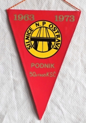 Zobrazit detail zboží: Podnik 50.výročí KSČ Silnice n.p .Ostrava 1963-1973 (RETRO Podnikové)