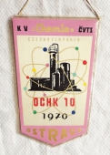 Zobrazit detail zboží: KV. Chemie. ČVTS Czechoslovakia, OCHK 10, 1970 Ostrava (RETRO Podnikové)