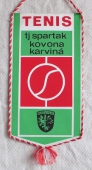 Zobrazit detail zboží: TJ SPARTAK Kovona Karviná, tenis / Kovona Karviná národní podnik nositel Řádu práce (RETRO Sportovní)