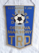 Zobrazit detail zboží: Restaurace Jih DALIBORKA , kopaná , Ostrava Mar.-Hory TRD (RETRO Sportovní)