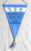 Zobrazit detail zboží: Celoštátne Športové Hry pracovníkov rezortu stavebníctva a výroby stavebných hmöt o Pohár Osvobodenia / Váhostav Žilina 1981 (RETRO Sportovní)