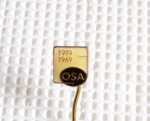 Zobrazit detail zboží: Ostatní : 50 let Ochranného svazu autorského,  OSA 1919 - 1969 (odznak-ostatni)