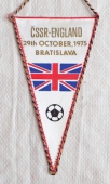 Zobrazit detail zboží: ČSSR - ENGLAND ,29 th october 1975 Bratislava /  ČSSR-Anglicko 29.X.1975 fotbal (RETRO Sportovní)