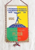 Zobrazit detail zboží: X. Mezinárodní Mistrovství , VI. Mezinárodní Mistrovství mužů, žen , USIC stolní tenis Plzeň 1978 (RETRO Sportovní)