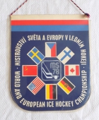 Zobrazit detail zboží: Mistrovství Světa a Evropy v Ledním hokeji, Praha 1985 (RETRO Sportovní)