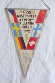 Zobrazit detail zboží: ČSSR  Mistr Světa a Evropy v Ledním hokeji  Praha 1972 (RETRO Sportovní)