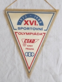 Zobrazit detail zboží: XVI. Sportovní Olympiáda ČSAD KNV Praha, 1973 - 1988 (RETRO Sportovní)