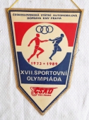 Zobrazit detail zboží: XVII. Sportovní Olympiáda Československá Státní Automobilová Doprava KNV Praha 1973 - 1989 (RETRO Sportovní)