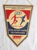 XVII. Sportovní Olympiáda Československá Státní Automobilová Doprava KNV Praha 1973 - 1989