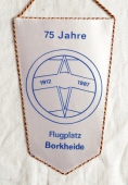 75 jahre Erste Postbeförderung mit Flugzeug 1912 - 1987 Bork-Brück -75 let První poštovní doprava s letadlem 1912 - 1987 Bork-Brück / 75 jahre 1912 - 1987 Flugplatz Borkheide  - 75 let 1912 - 1987 Letiště Borkheide