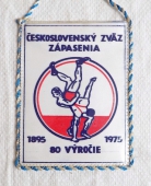 Zobrazit detail zboží: 80. výročie  Československý Sväz Zápasenia, 1895 - 1975 (RETRO Sportovní)