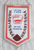 Zobrazit detail zboží: Hrabyňská 50. OV SSM Opava, ZO SSM Hrabyně , OZS Opava  /  Doklad potvrzení o účastní v závodě s pozicí v cíli 1978 (RETRO Politické)