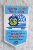 Zobrazit detail zboží: Válcovny Plechu Frýdek-Místek, Nositel Řádu Klementa Gottwalda Za Budování Socialistické vlasti a Řádu Vítězného Února. (RETRO Politické)