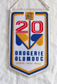 Zobrazit detail zboží: 20 let- Drogerie Olomouc nositel Řádu práce PZ (RETRO Podnikové)