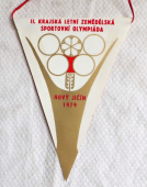 Zobrazit detail zboží: II. Krajská Letní Zemědělská Sportovní Olympiáda 1979 Nový Jičín  /  Československá Spartakiáda 1980 , Československý Svaz Tělesné Výchovy (RETRO Sportovní)