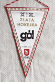 Zobrazit detail zboží: XIX. ZLATÁ HOKEJKA  gól Pardubice 1987  /  Drobné zboží Hradec Králové (RETRO Sportovní)