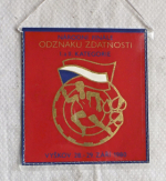 Zobrazit detail zboží: Národní Finále  ODZNAKU ZDATNOSTI  I. a  II. kategorie Vyškov 1980  / Vyškov rodné město  Klementa Gottwalda (RETRO Sportovní)