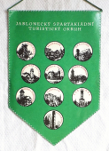 Za úspěšné absolvování Jabloneckého Spartakiádního  turistického okruhu 1979 - 1980  / Jablonecký Spartakiádní turistický okruh