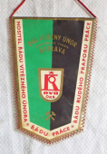 35. ročník Závodu Míru  Praha-Warszawa-Berlín  etapové město Ostrava 1982  /  Důl Vítězný Únor koncernový podnik Ostrava