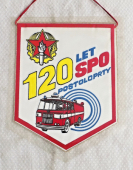 Zobrazit detail zboží: 120 let. Svazu Požární Ochrany Postoloprty (RETRO SNB+ČSLA+PO+OSH)