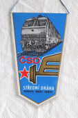 Zobrazit detail zboží: ČSD Střední Dráha  nositel Řádu Práce  /  20 let Střední Dráhy,  20 let Vzniku Střední Dráhy 1963 - 1983 (RETRO Doprava)