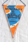 Zobrazit detail zboží: Mistrovství ČSR  MINIKÁRY závodiště JEDNOV 1978  / Základní organizace SUCHDOL okres Prostějov (RETRO Doprava)