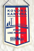XV. ročník  Zlatý Kahanec  Těrlicko 1981  /  Kovona Karviná národní podnik nositel Řádu práce, výrobky lehké prefabrikace