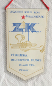 ČSD Železniční stanice Přerov  /  Závodní klub ROH Železničářů, Přehlídka dechových hudeb 15.9.1984 Přerov