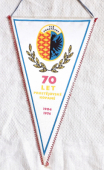70 let prostějovské kopané 1904 - 1974  TJŽ Prostějov
