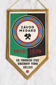Zobrazit detail zboží: 60 let hornické práce - Důl  Pohraniční stráž, koncernový podnik Březová, závod Medard  1919 - 1979 (RETRO Hornické)