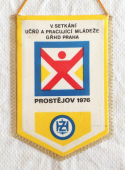 Zobrazit detail zboží: V. Setkání učňů a pracujících mládeže  GŘHD Praha,  Prostějov 1976 (RETRO Politické)